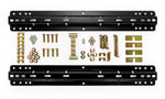 5th Wheel Install Kit - 4- & 10-Bolt Pattern Rails for 22K, Bed Rails/Hardware Only