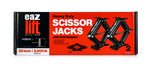 20" Scissor Jacks, 500lb, 2-pack