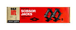 30" Scissor Jacks, 5000lb, 2-Pack
