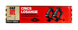 30" Scissor Jacks, 5000lb, 2-Pack