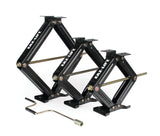 30" Scissor Jacks, 5000lb, 2-Pack